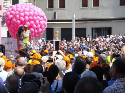 Basso--not into pink for a few days, but did win the stage.